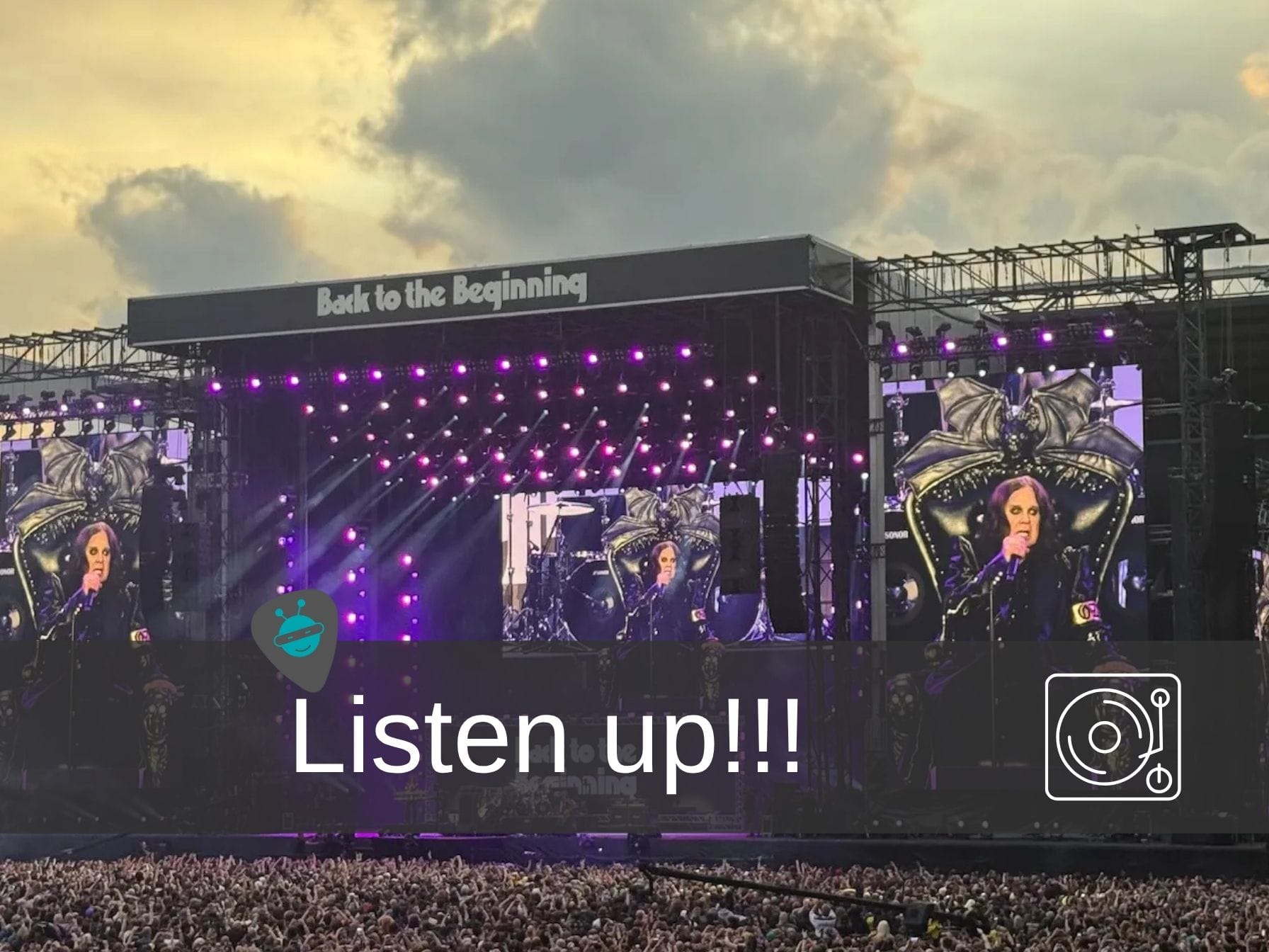 Listen up!!! Ozzy Osbourne and Black Sabbath